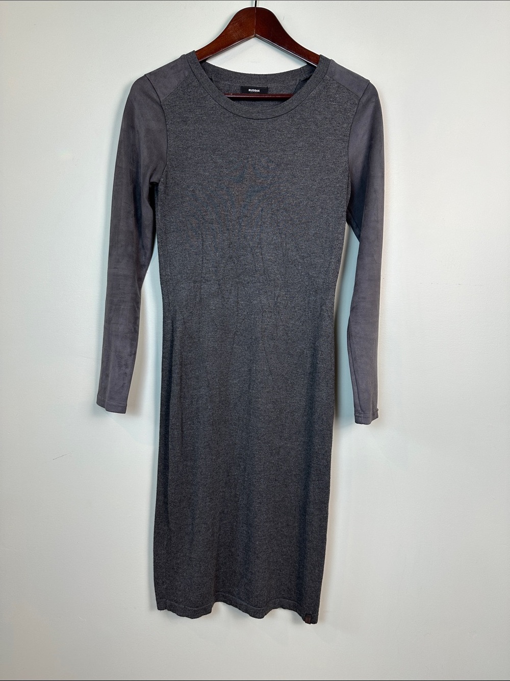 34. RUDSAK long sleeved midi dress.